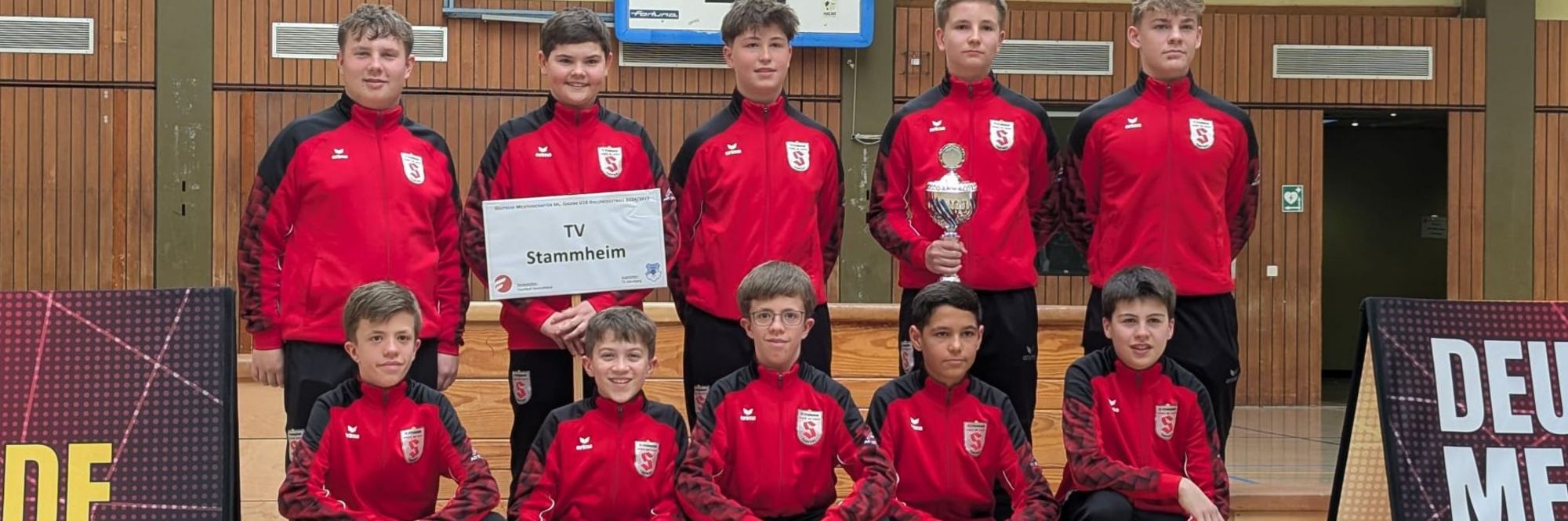 U16 Jungs vor der DM