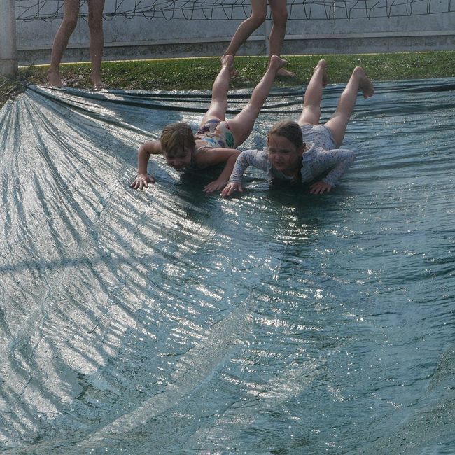 Spieleweise: Wasserrutsche