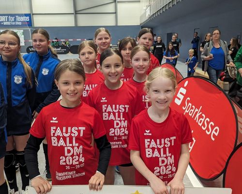 U12 Mädchen belegen Platz 18 bei DM