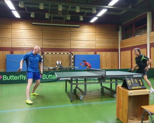 TT Herren II im Pokal eine Runde weiter