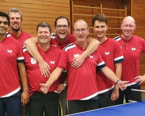Tischtennis Herren II erfolgreich...