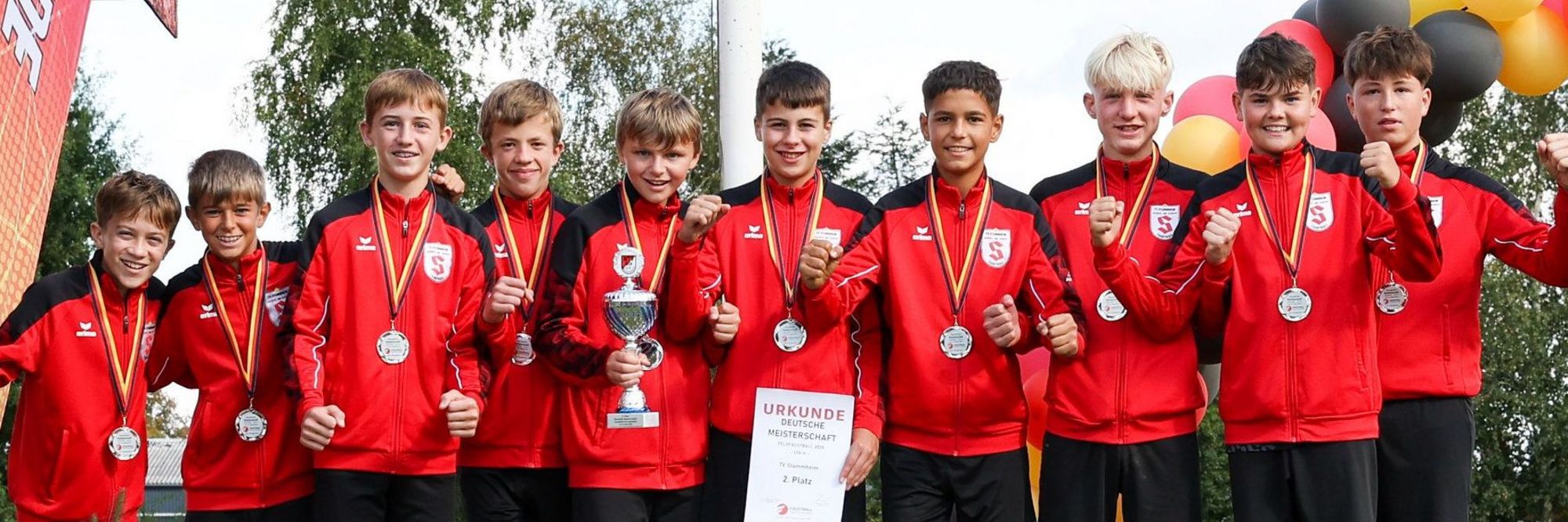 Männliche U14 ist Deutscher Vizemeister