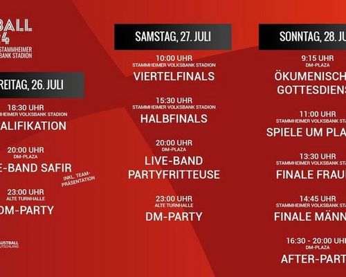 Faustball DM 2024 - ein Fest für die ganze Familie
