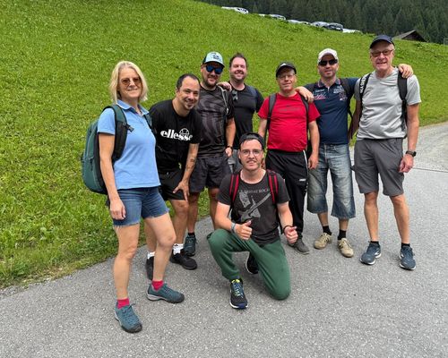 TT-Wanderwochenende in Gargellen