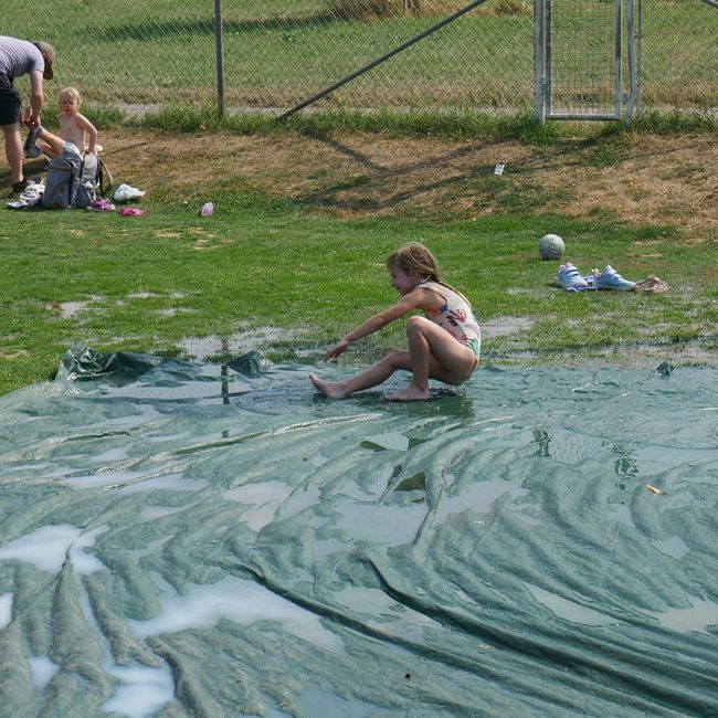 Spieleweise: Wasserrutsche