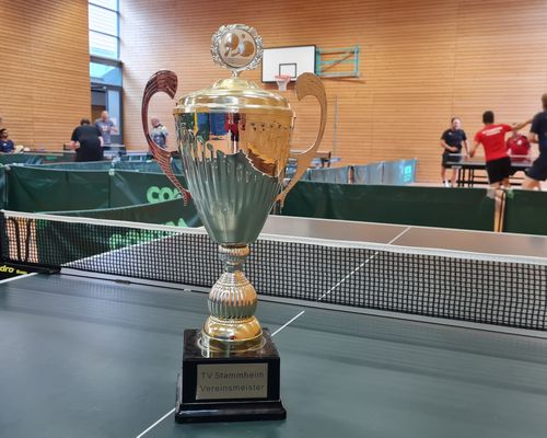 Tischtennisabteilung kürt Vereinsmeister 2026
