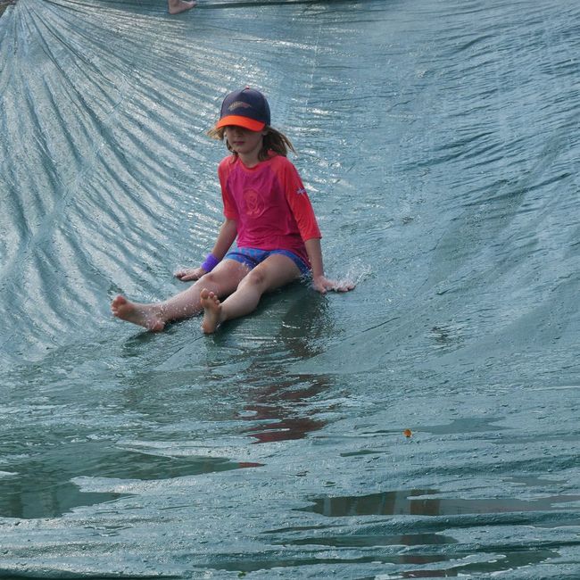 Spieleweise: Wasserrutsche