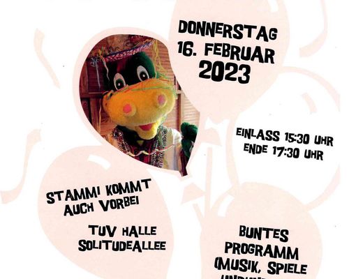 Kinderfasching am 16.02.