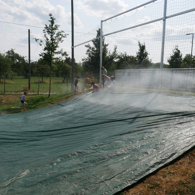 Spieleweise: Wasserrutsche