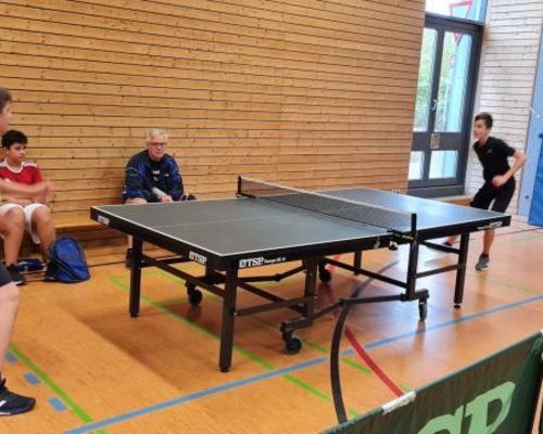 Tischtennisabteilung spielt Vereinsmeister aus