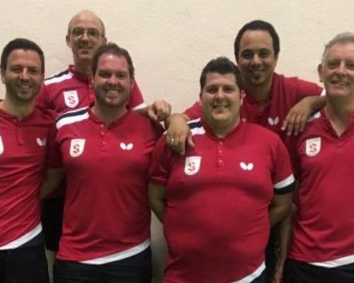 Tischtennis-Herren I erfolgreich beim TTC Stuttgart