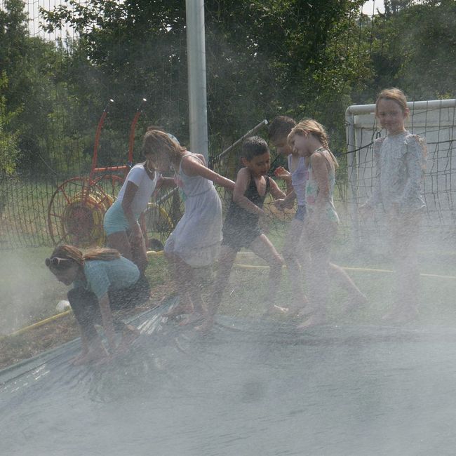 Spieleweise: Wasserrutsche
