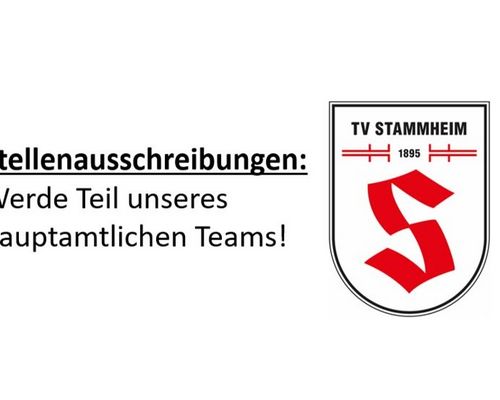 TV Stammheim sucht hauptamtliche Unterstützung